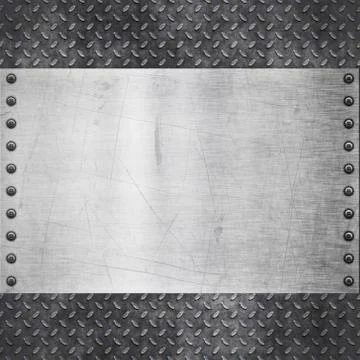 Old metal background texture Stock Illustration