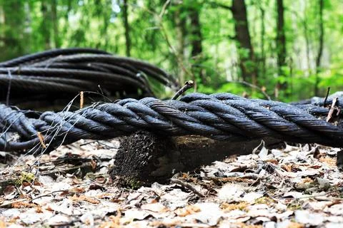 Old Metal Cable Stock Photos