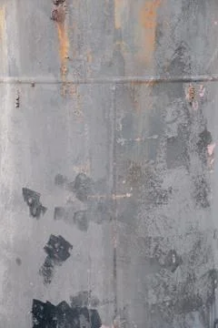 Old metal cladding of ship as background. 写真素材