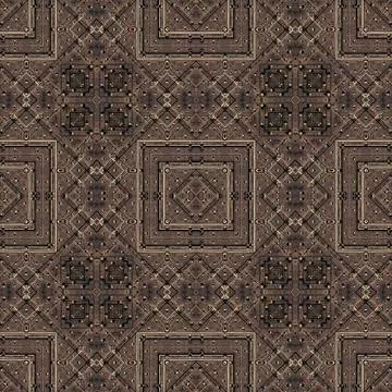 Old Metal Door Seamless Pattern Stock Illustration
