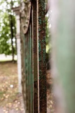 Old Metal gate Stock Photos