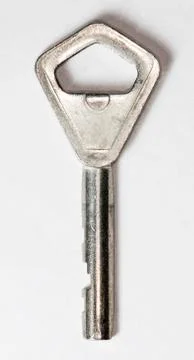 Old metal key Stock Photos