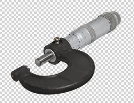 Old metal micrometer Stock Photos