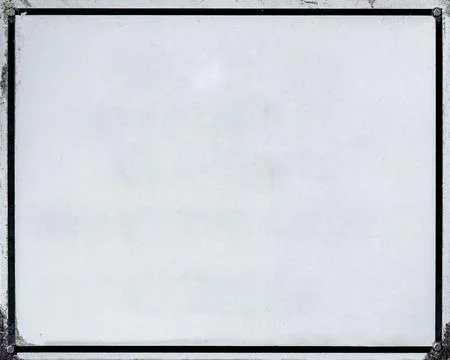 Old metal sign with lots of empty space for own text Stock Illustration