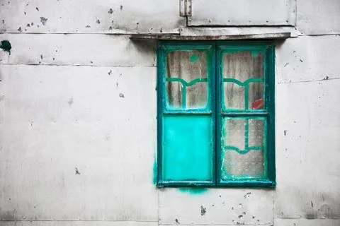 Old metal window Stock Photos