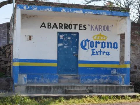Old Mexican Store Front 库存照片