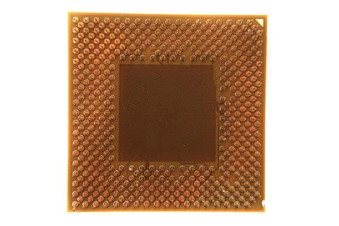 Old microprocessor Stockfoto's