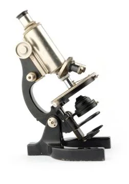 Old microscope Stock Photos