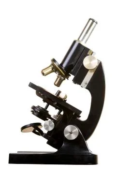 Old microscope Stock Photos