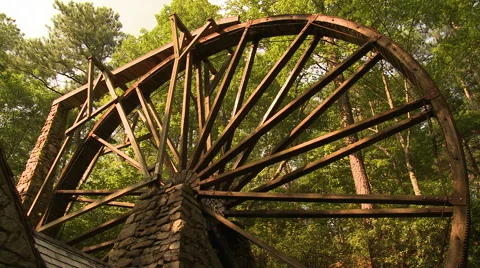 Old Mill at Berry College Stock Footage 52404006