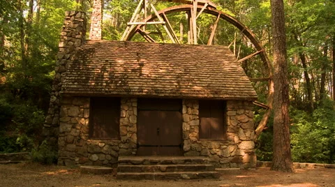 Old Mill at Berry College Stock Footage 52404575