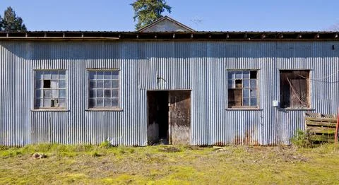 Old Mill Building 스톡 사진
