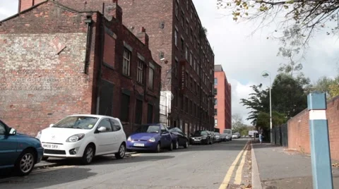 Old Mill Building Tilt Stock Footage 50241829