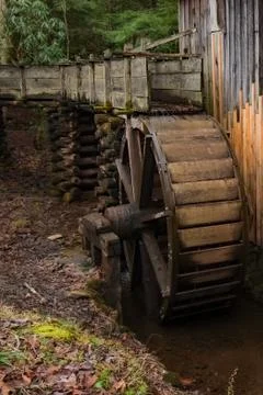 Old Mill in the Cove Stock Photos