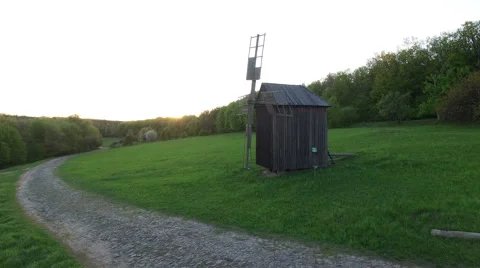 Old Mill in Forest Stock-Footage 64067624