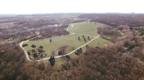 Old Mill In Park Stock Footage 64067028