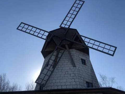 Old mill, rustic style, old village traditions Stock Photos