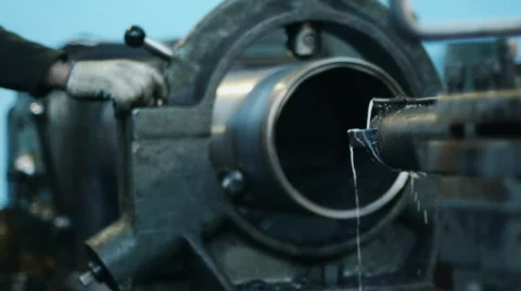 Old milling machine 001 Video stock 568741