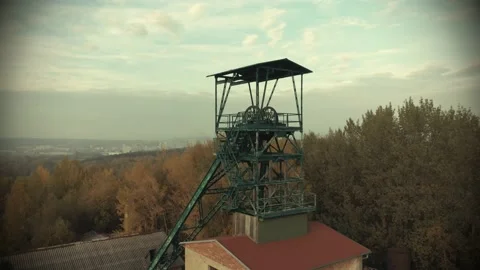 Old mine. Stock Footage 133195612
