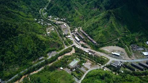 Old Mine Town Stock Photos