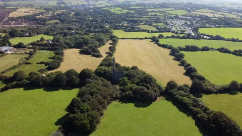Old mining works around unity woods cornwall england uk. Near Chacewater Stockbeeldmateriaal 262792199