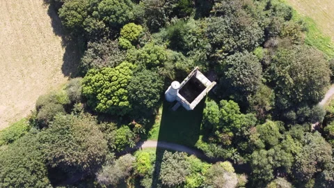 Old mining works around unity woods cornwall england uk. Near Chacewater Stock Footage 262792438