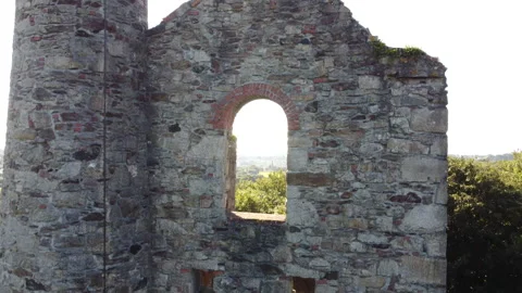 Old mining works around unity woods cornwall england uk. Near Chacewater Stock Footage 262792560
