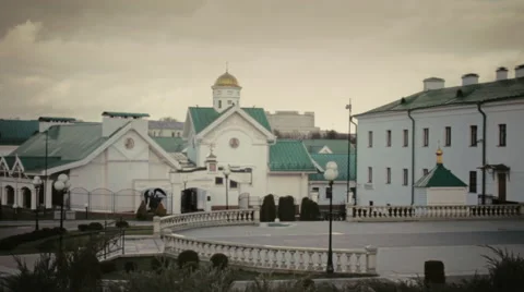 Old Minsk view Video stock 57817319