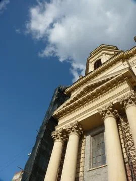 Old mitropoly Stock Photos