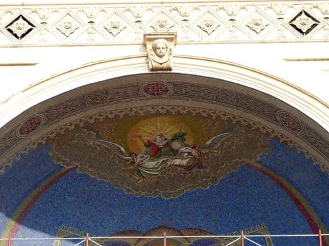 Old mitropoly Stock Photos