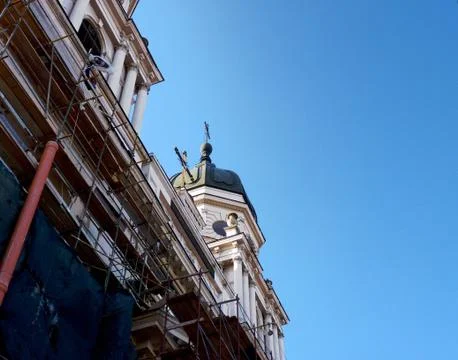 Old mitropoly Stock Photos