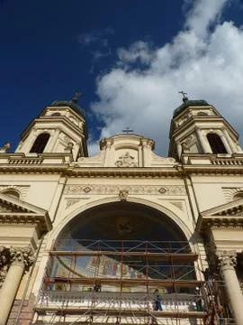 Old mitropoly Stock Photos