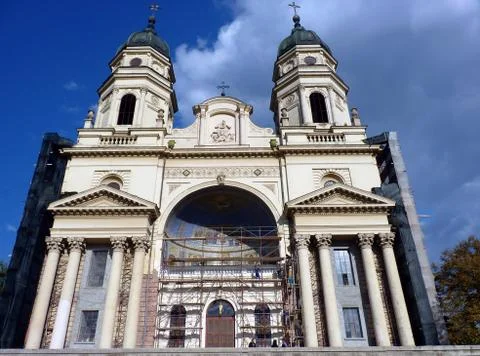 Old mitropoly Stock Photos