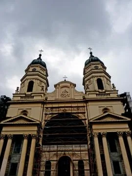 Old mitropoly Stock Photos