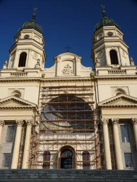 Old mitropoly Stock Photos