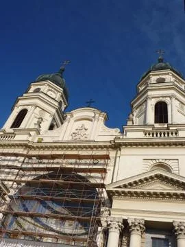 Old mitropoly Stock Photos