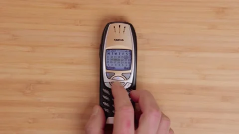 Old Mobile Phone stopwatch function started 動画素材 226067451