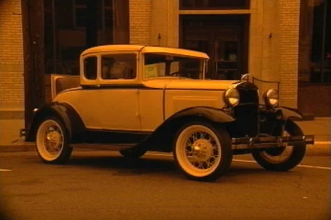 Old Model T Ford Car Stock Footage 42223374