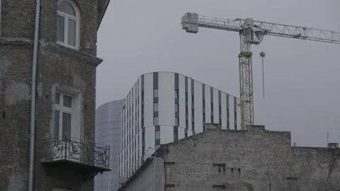 Old with modern 4K Stock Footage 147114555