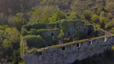 OLD MONASTERY SANTA COMBA DE NAVES OURENSE Stock Footage 104804153