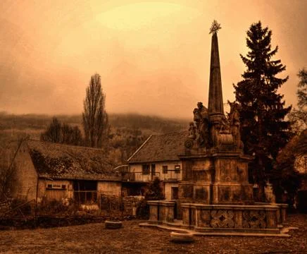 Old monument Stock Photos