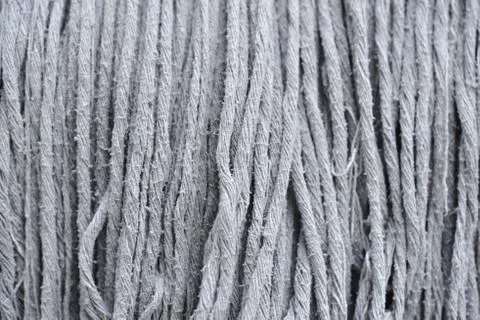 Old mop close up Foto stock