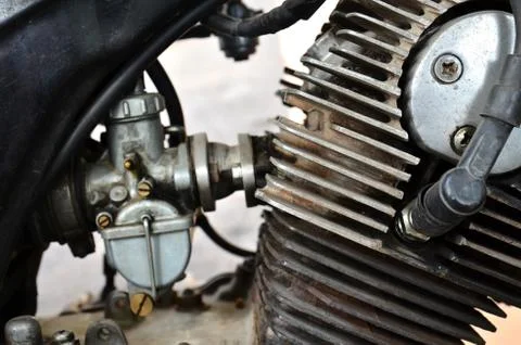 Old mortorbite engine 写真素材