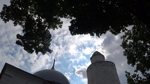 Old mosque in Kasimov Stock Footage 81672163