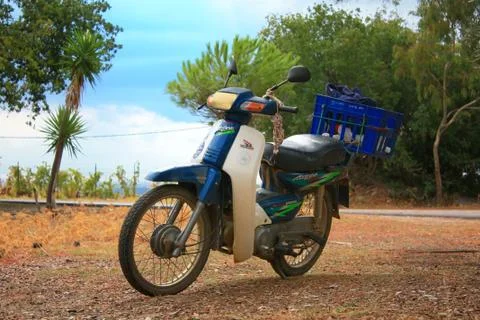 Old Motorcycle Stock Photos