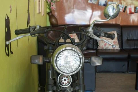 Old motorcycle Foto stock