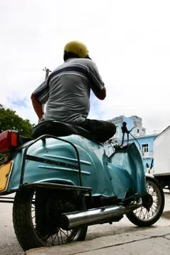 Old motorcycle Stock Photos