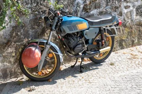 Old motorcycle Stock Photos