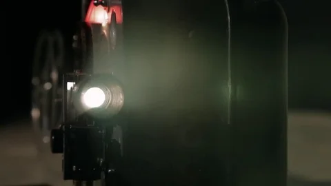 Old movie projector Vidéo 76508364