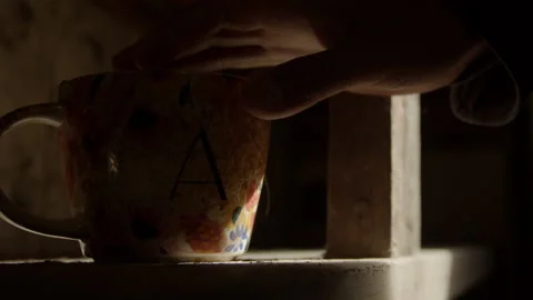 Old mug Stock Footage 235373182